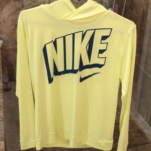 Boys long sleeve nike dri fit shirt